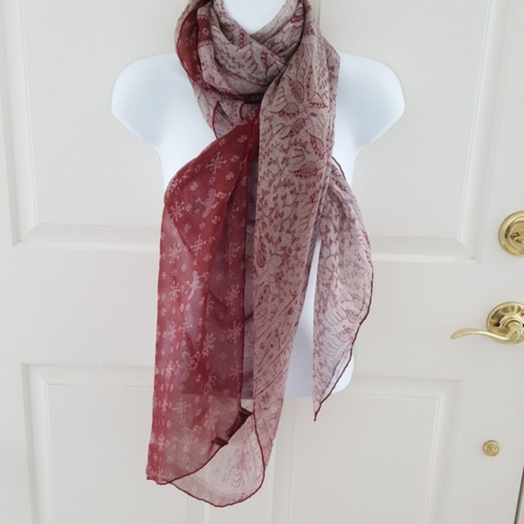 Giorgio Armani Accessories - Giorgio Armani Large Vintage Silk Shawl